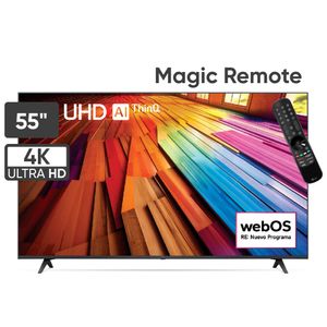 Televisor LG LED 55'' UHD 4K ThinQ AI 55UT8050 (2024)