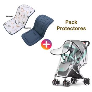 Protector de Coche para Bebé con Cobertor de Lluvia Smt 23