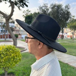 Sombrero Vaquero Unisex de Pana Negro 59cm