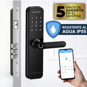 Cerradura Digital Resistente al Agua MASTER IP55 Color Negro