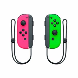 Controles Joy-Con Pink Green + Mario Party Jamboree