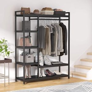 Ropero Granger Negro Estilo Industrial Coricha Home