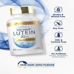 Luteina 20mg con Zeaxantina Carlyle 300 Softgels