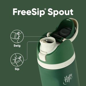 Botella Owala FreeSip Harry Potter, acero inoxidable y pajilla integrada