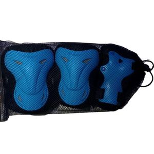 Kit Protección T/S Patines Skate Rodilleras Coderas Manos - BL