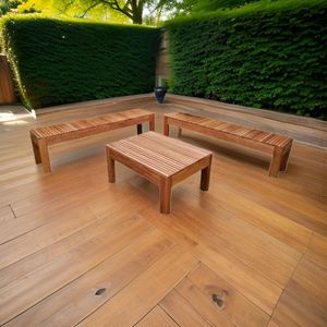 Juego de Mueble Santropit con Mesa de Centro