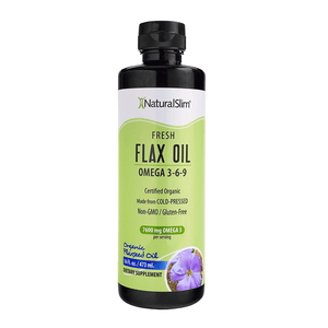NaturalSlim flax oil aceite De Lino omega 3-6-9