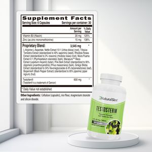 Naturalslim Testosterin 180 Capsulas