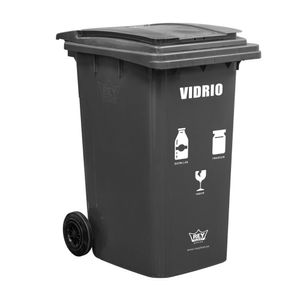 Tacho recolector 239 litros Vidrio