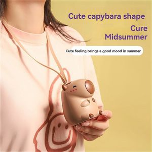 Mini Ventilador Capibara Portátil USB