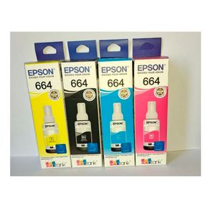 Set 4 Tintas Epson T664 Sistema Continuo L395 L380 L575 L555