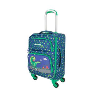 Pack Mochila Con Ruedas Carry On + Lonchera + Cartuchera Xtrem Speedy 5Xt Azul