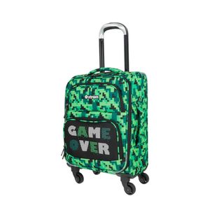 Pack Mochila Con Ruedas + Lonchera + Cartuchera Xtrem Speedy  Verde