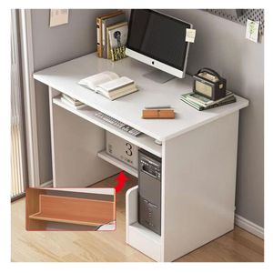 Escritorio Moderno Blanco 80cm ZZ95