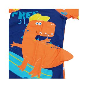 Ropa de Baño para Niño UV Dinosaurio Naranja