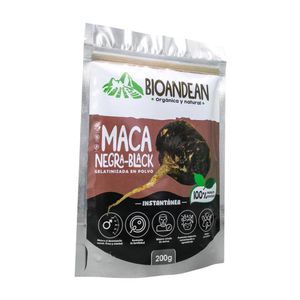 Maca Orgánica BIOANDEAN Negra Pulverizada 200 gr