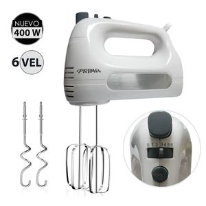 Batidora de Mano 400 Watts 6 Velocidades HM9105E Blanco