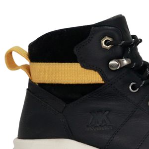Botines Hombre De Cuero Kaida RI24I3-PACHE Negro