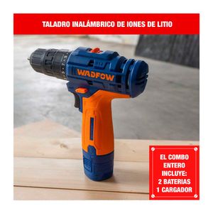 Taladro Atornillador Inalámbrico 12v 2bat +extensor Flexible