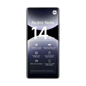 Xiaomi Redmi Note 14 Pro 256GB 8GB Ram Color Negro medianoche