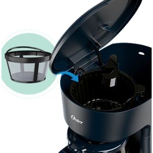 Cafetera Oster De 12 Tazas Con Filtro Permanente ON/OF BVSTDCS12B