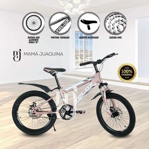 Bicicleta Para Niño Aro 16 Beautiful Palmeira Smol Rosa