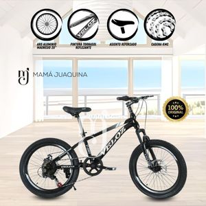 Bicicleta Para Niño Aro 20 Beautiful Palmeira Middle Negro