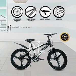 Bicicleta Para Niño Aro 16 Beautiful Palmeira Aspa Negro