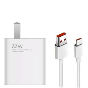 Cargador Xiaomi 33W Para Redmi Note 11s - Original