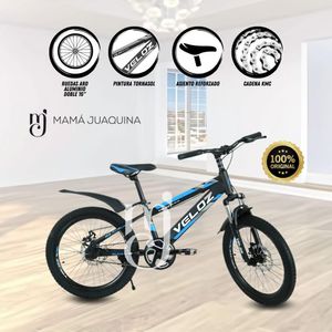 Bicicleta Para Niño Aro 16 Beautiful Palmeira Smol Azul