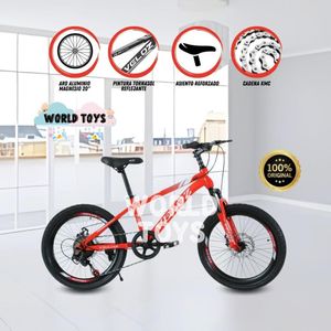 Bicicleta Para Niño Aro 20 Beautiful Veloz Middle Rojo