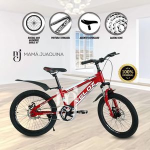 Bicicleta Para Niño Aro 16 Beautiful Palmeira Smol Rojo Claro