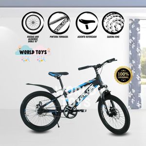 Bicicleta Para Niño Aro 16 Beautiful Veloz Smol Azul
