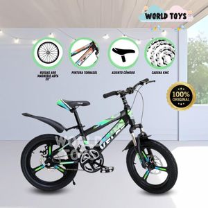 Bicicleta Para Niño Aro 20 Neo Veloz Verde