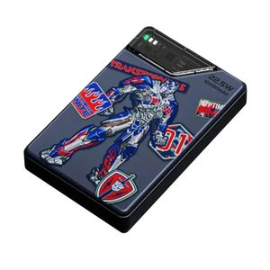 Power Bank 10000 Mah TRANSFORMERS TF-D10 de Carga Rápida Gris