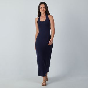 Vestido Largo Mujer Halter Malabar