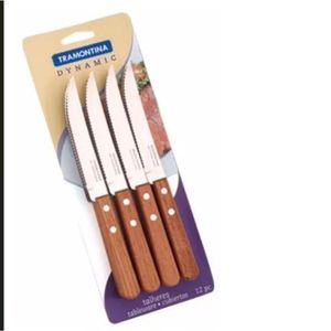 Jgo Cuchillo Asado Filo SSierra Dynamic X12 - Tramontina