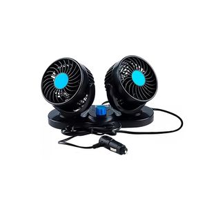 Ventilador Doble 360º Giratorio para Auto