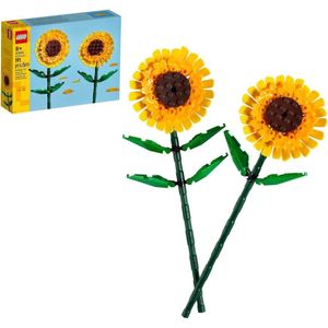 LEGO Girasoles, set de construcción decorativo