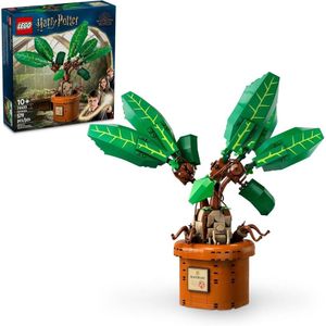 Mandrágora y Maceta LEGO de Harry Potter para fanáticos