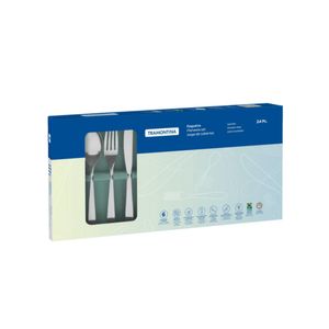 Juego de Cubiertos x 24 pzas Maresias - Tramontina Acero Inox