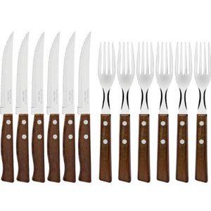 Jgo De Cubiertos X12Pz Tradicional - Tramontina Acero Inox