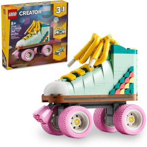 LEGO 31148 set retro: patín, skate y radio desde 8 años