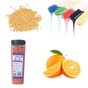 Cera Depilatoria Granulada 400g Cera para Depilar Naranja