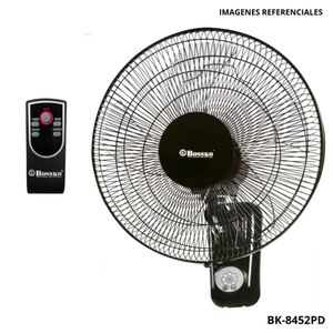 Ventilador de Pared Bossko Con Control Remoto BK-8452PD