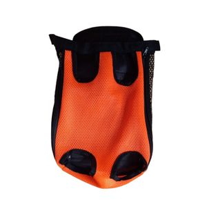 Canguro Transportador para Mascotas Perros y/o Gatos Naranja Talla L