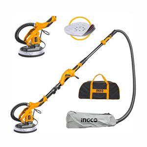 LIJADORA DE PARED Y TECHO 1050W INGCO FINO ACABADO 225MM - DWS10501