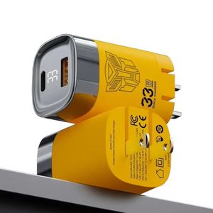 Adaptador TRANSFORMERS Charger Yellow TF-K02