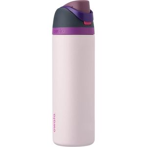 Botella Owala FreeSip acero inoxidable, aislada para deportes y viajes, con popote