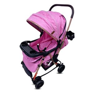Coche Mecedora de Lujo Ebaby Seulgi Exclusivo Rosa Oscuro